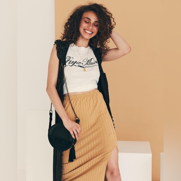 SET Spell Bonnie Organic Cotton Crop and Midi Skirt - Picture 15 of 16